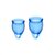 Satisfyer Feel Confident Menstruatie Cup Set - Blauw