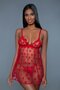 Valentine-Transparante-Babydoll-Set-Rood