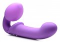 G-Pulse-Vibrerende-Strapless-Strap-On-Paars