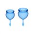 Satisfyer Feel Good Menstruatie Cup Set - Blauw_