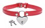 Heart Lock - Collar Met Sleutels - Rood_